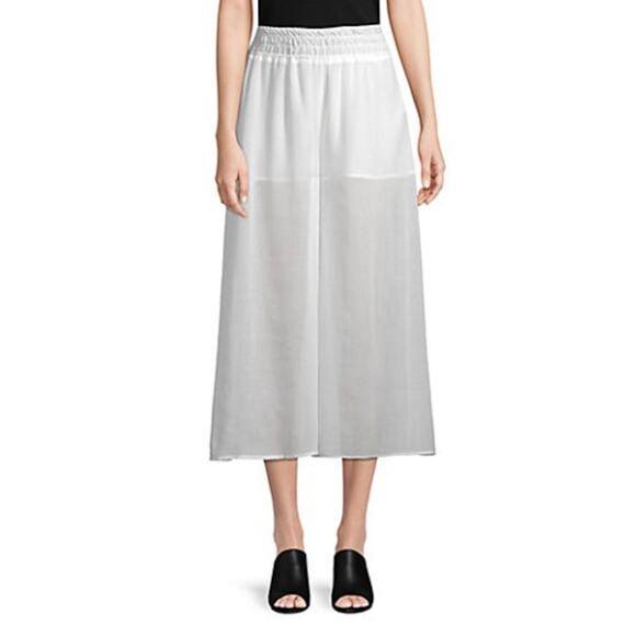 Red Carter Mast Wide-Leg Cropped Pants - Picture 1 of 5